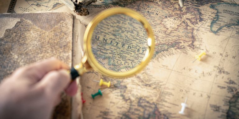 International Whistleblower Rewards See Boost 9 Map of the United States with a magnifying glass