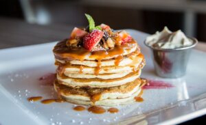 Whistleblower News 10 Pancake With Sliced Strawberry and other food