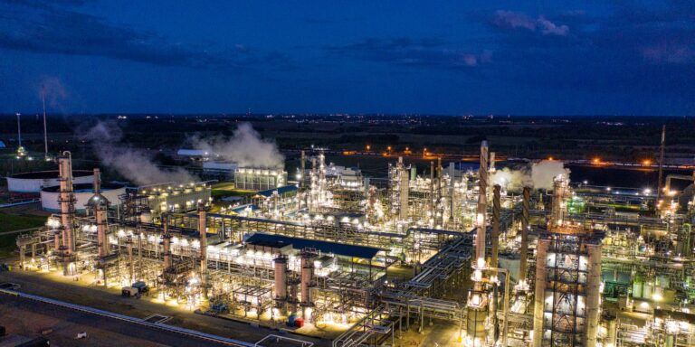 FCA Warming 4 Power Plant at night, representing CFTC Whistleblower Program