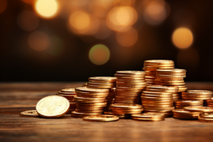 Coins representing CFTC whistleblower