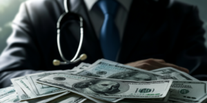 Whistleblower Resources 2 a close up of money, representing the UCHealth settlement